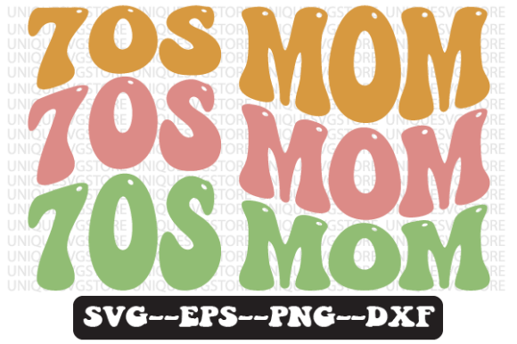 70s Mom Wavy Retro SVG Design Review for Real Projects