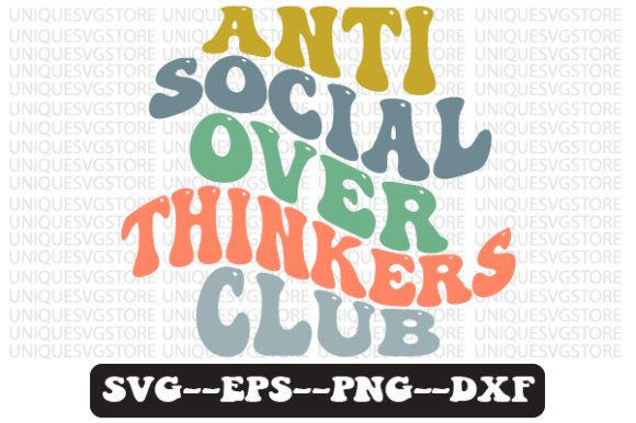 Anti Social over Thinkers Club Retro Svg Review for Real Projects