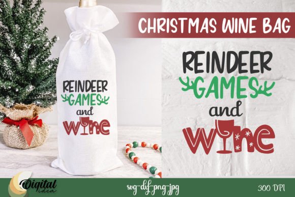 Christmas Wine Bag Embroidery Design Review