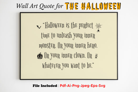 Halloween Quote Art Review