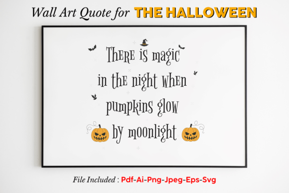 Halloween Quote Wall Art-Digital Print Review