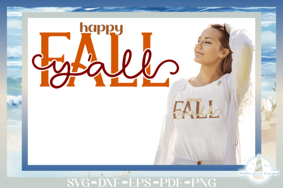 Happy Fall Yall Quote Knockout Text SVG Review for Real Embroidery Projects