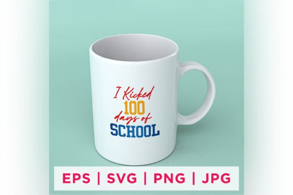 I Kicked 100 Days of School Quote Sticke Review